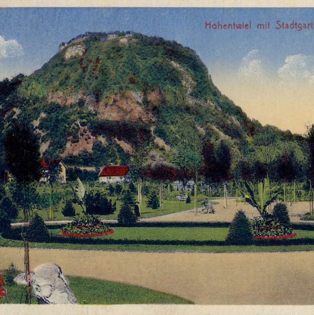 Stadtpark Singen Postkarte